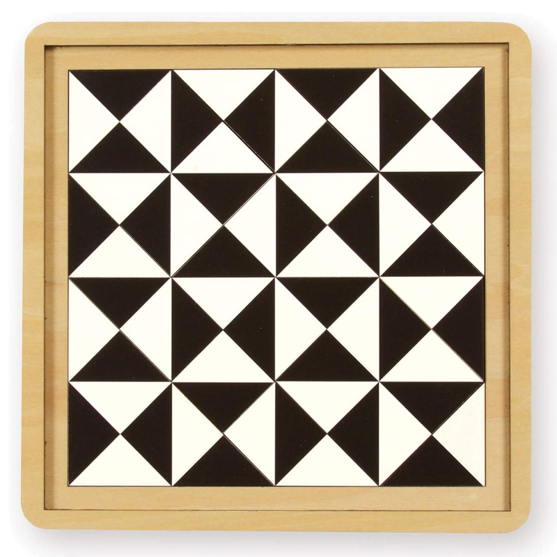 Jonathan Adler Atlas Layered Wooden Jigsaw Puzzle Set