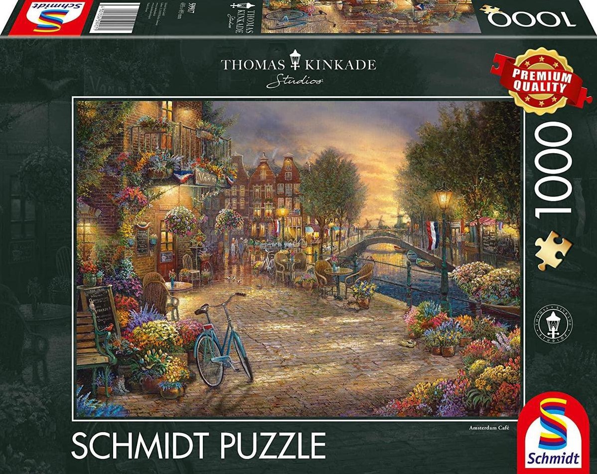 Puzzle 1000st. Amsterdam Café - Thomas Kinkade (59917)