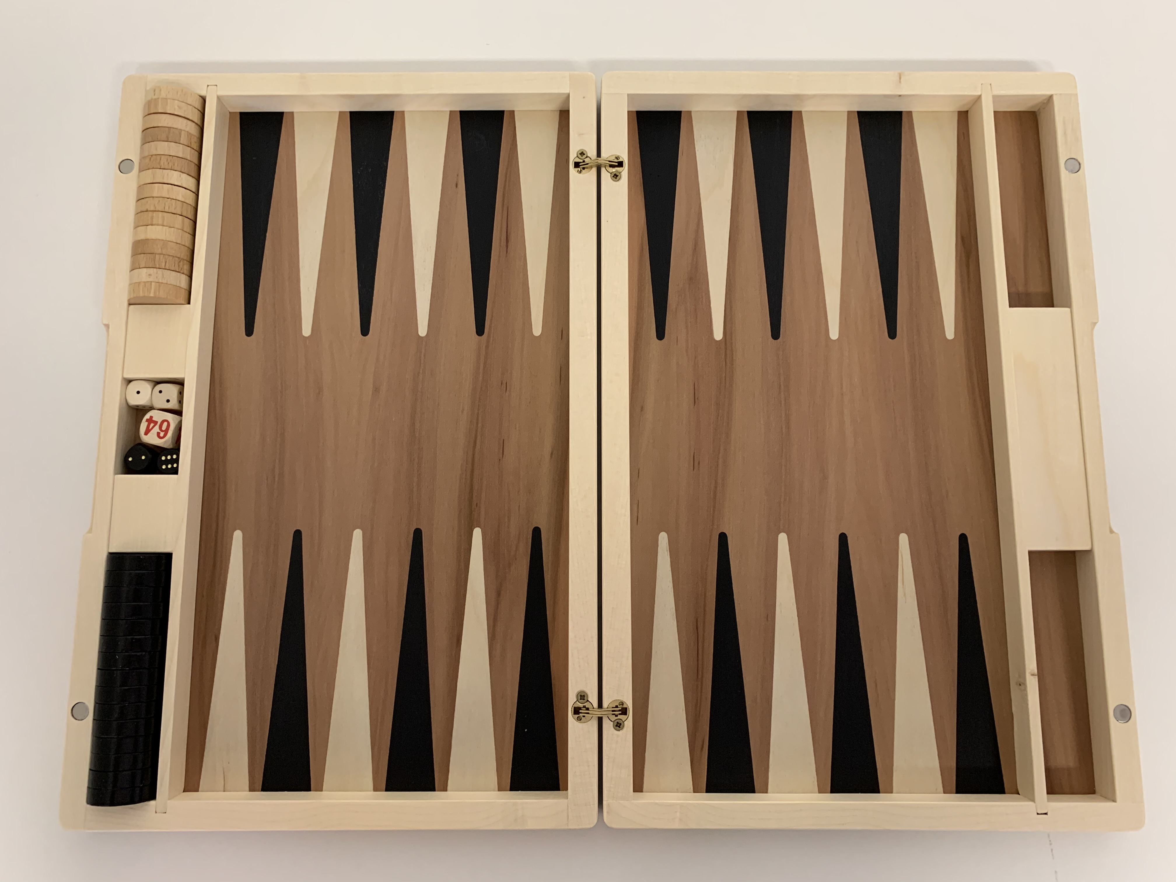 Backgammon Tibetan Apple 36x24x4 cm