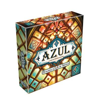 Azul - stained glass of Sintra