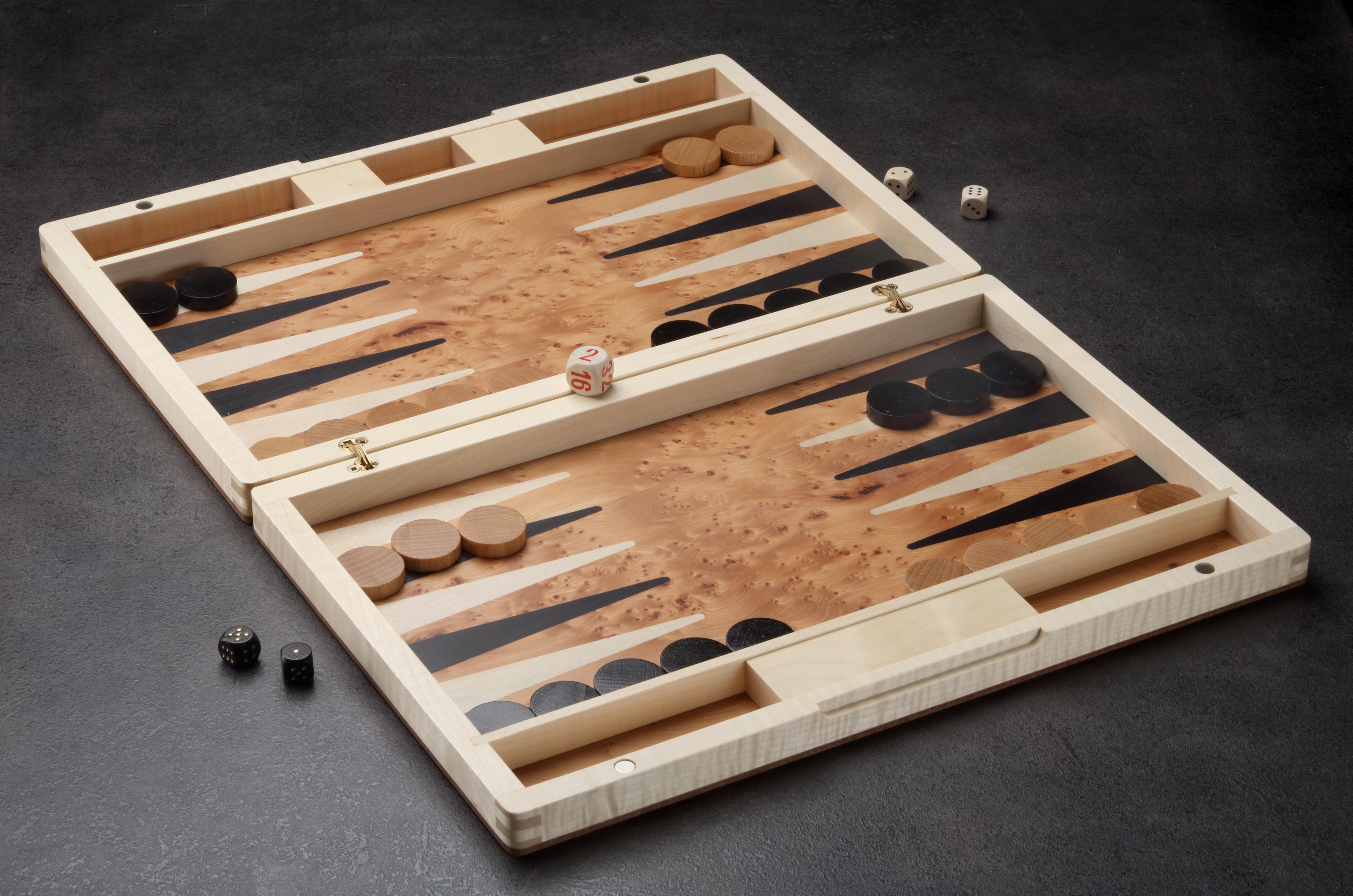 Backgammon, Taxushout, 36 x 24 x 4