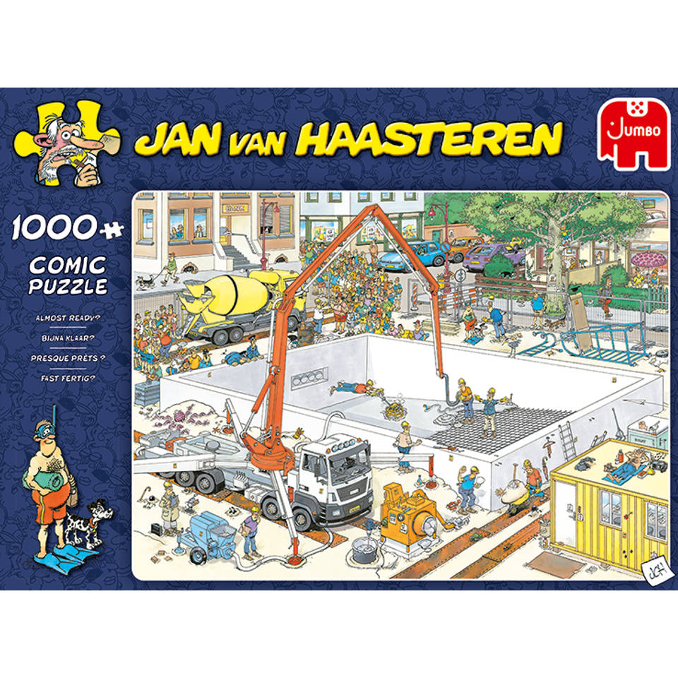 Jan van Haasteren Bijna klaar? 1000 stukjes