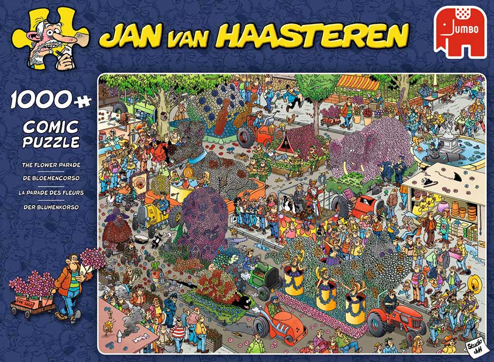 Jan van Haasteren Bloemencorso 1000 stukjes