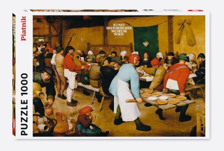 Piatnik De Boerenbruiloft - Pieter Bruegel 1000 stukjes