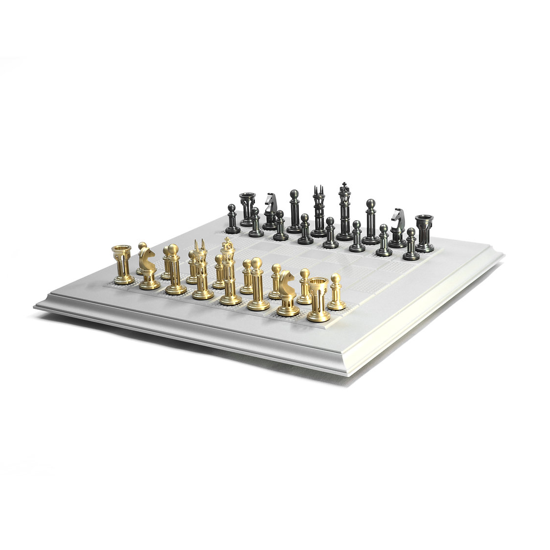 CNC Chess Set by Felix Ure