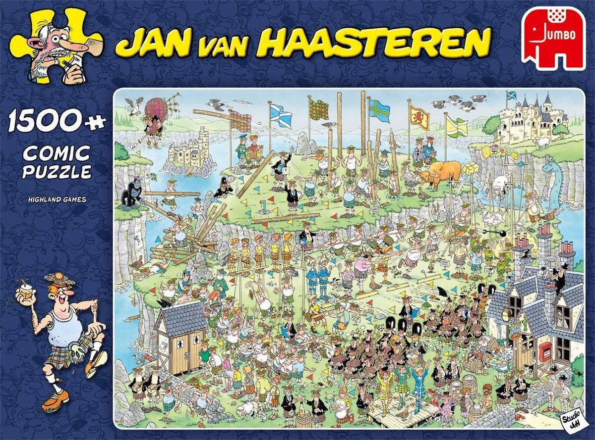 Jan van Haasteren Highland Games 1500 stukjes