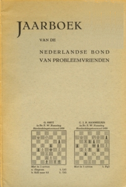 Jaarboek van de Nederlandse Bond van Probleemvrienden 1936 -1939