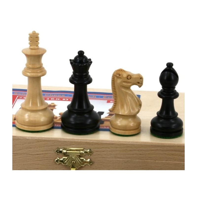Jacques Staunton Chessmen black/ white - size 5