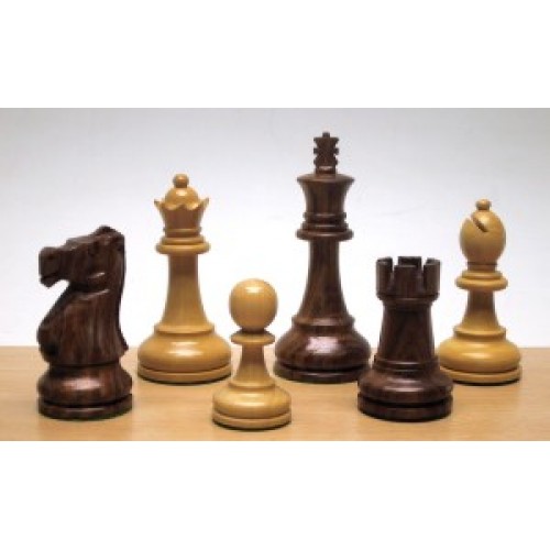 Jacques Staunton Chessmen brown/ white - size 6