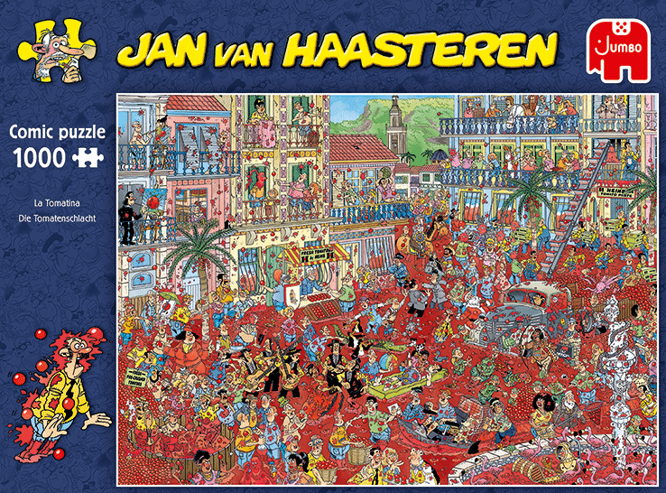 Jan van Haasteren La Tomatina 1000 pieces