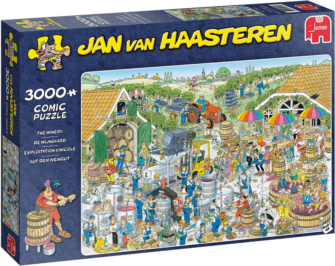 Jan van Haasteren De Wijngaard 3000 stukjes