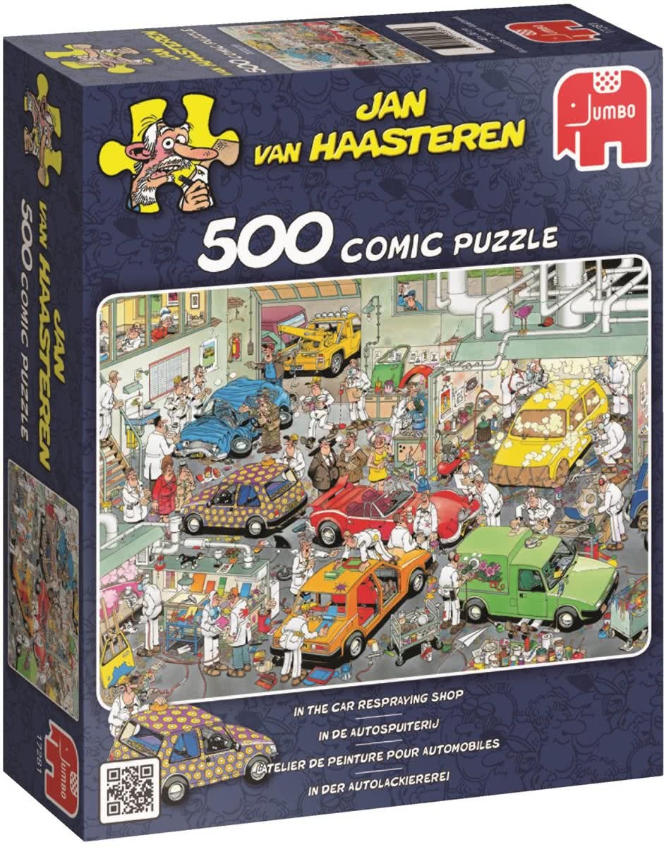Jan van Haasteren Car Respraying Shop 500 pieces