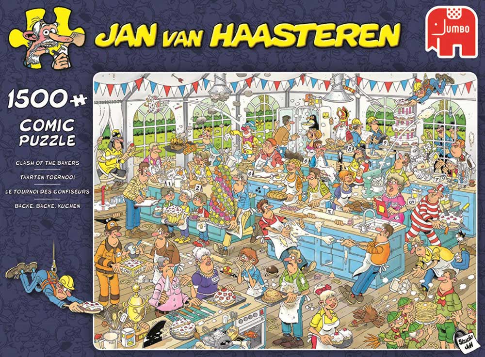 Jan van Haasteren Taartentoernooi 1500 stukjes