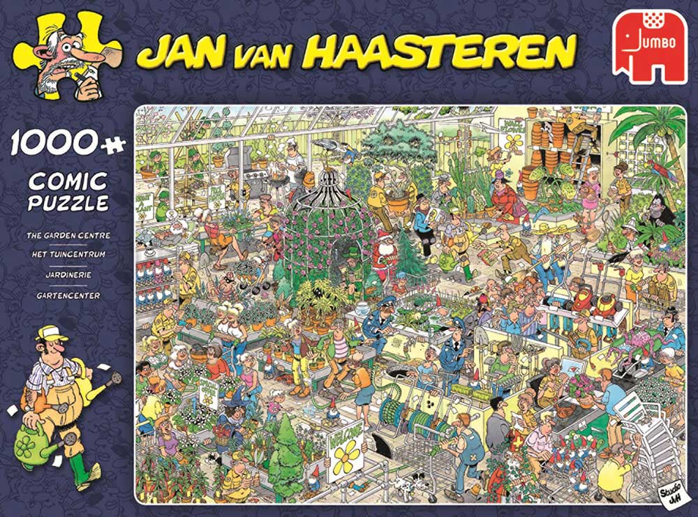 Jan van Haasteren het Tuincentrum 1000 stukjes