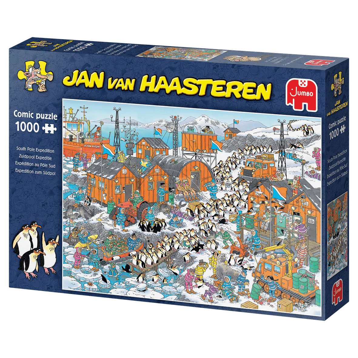 Jan van Haasteren Zuidpool expeditie 1000 stukjes