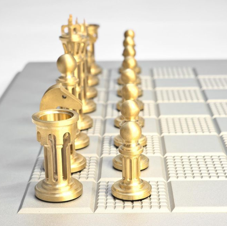 CNC Chess Set by Felix Ure