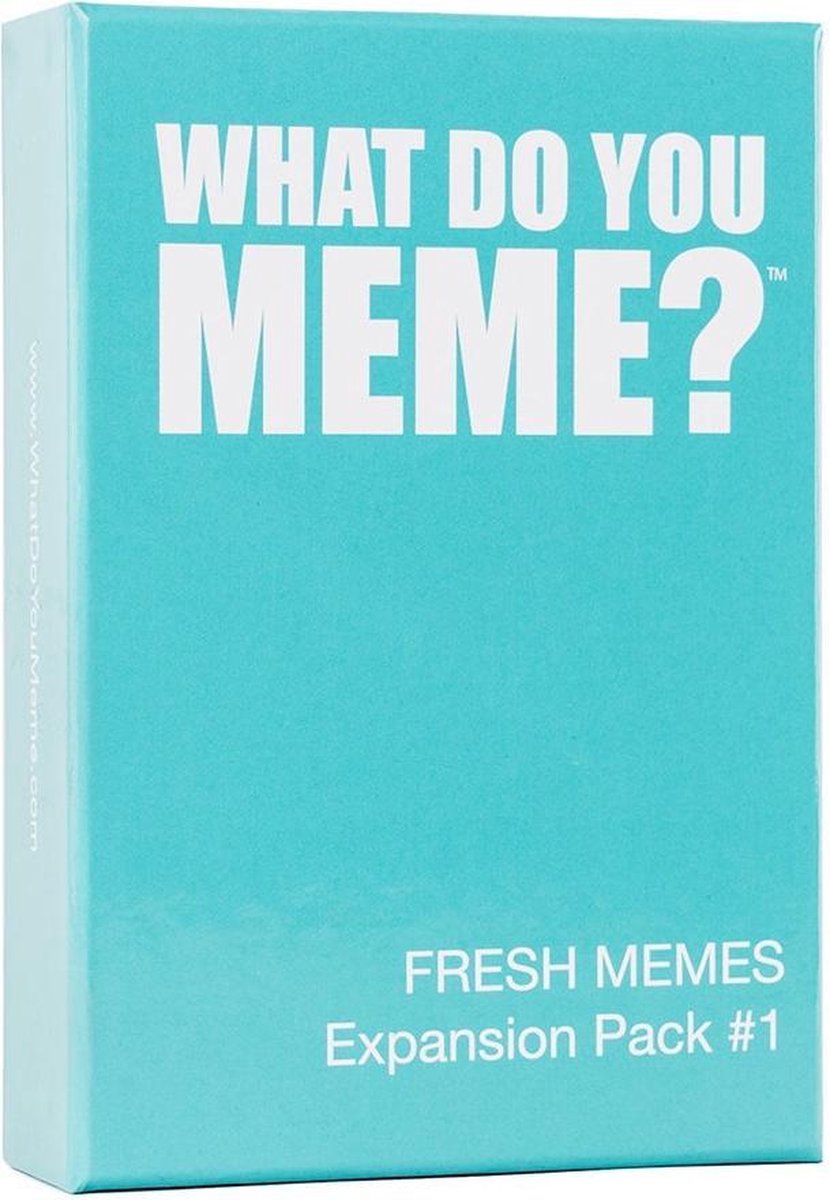 What Do You Meme? Fresh Memes Expansion Pack 1 (ENG)