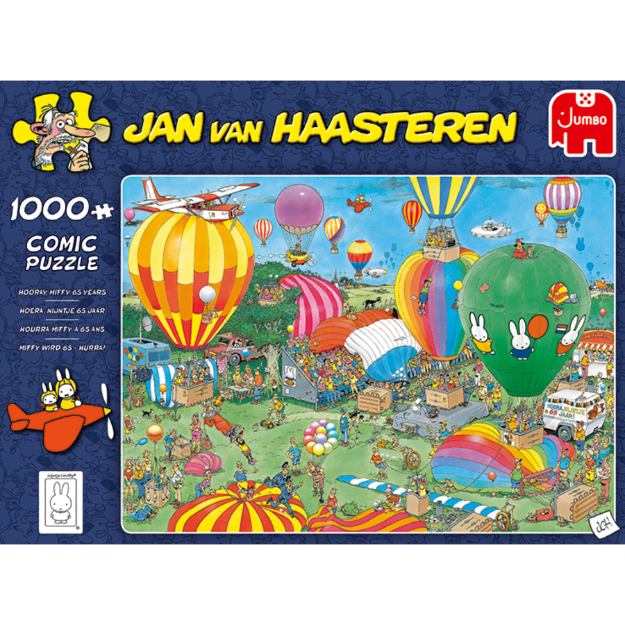 Jan van Haasteren Miffy 65 Years 1000 pieces