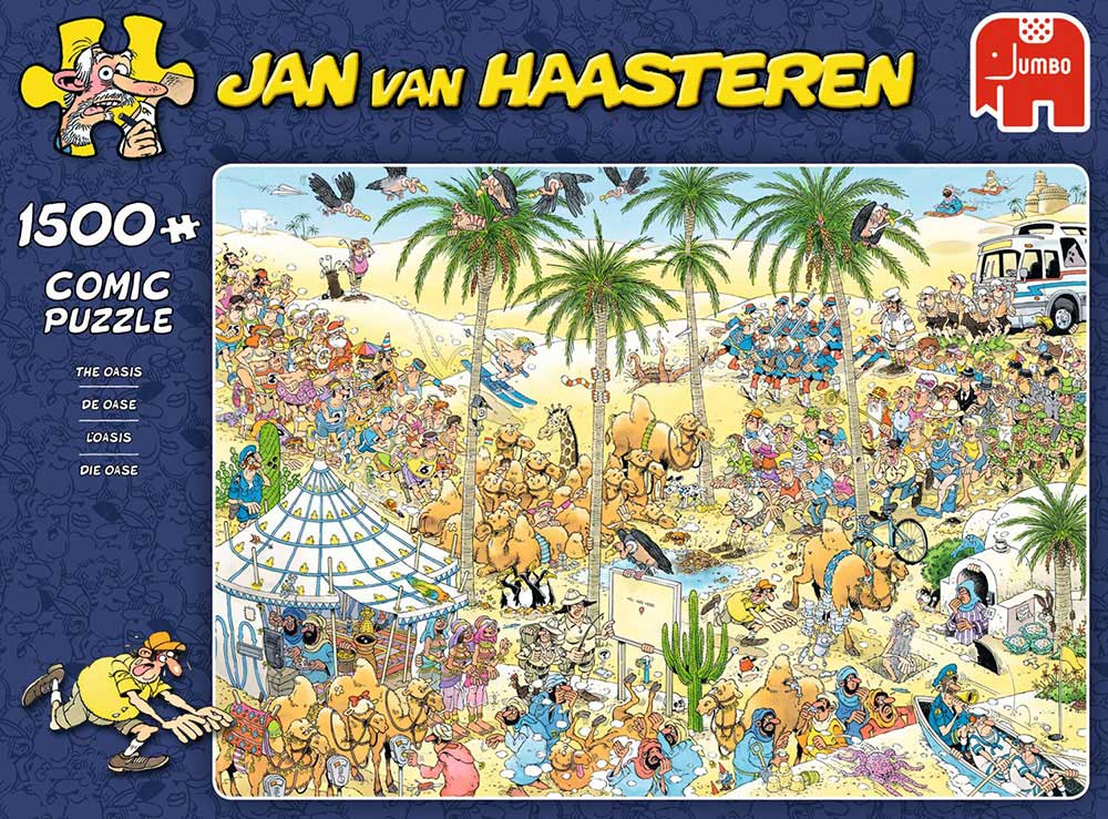 Jan van Haasteren The Oasis 1500 pieces
