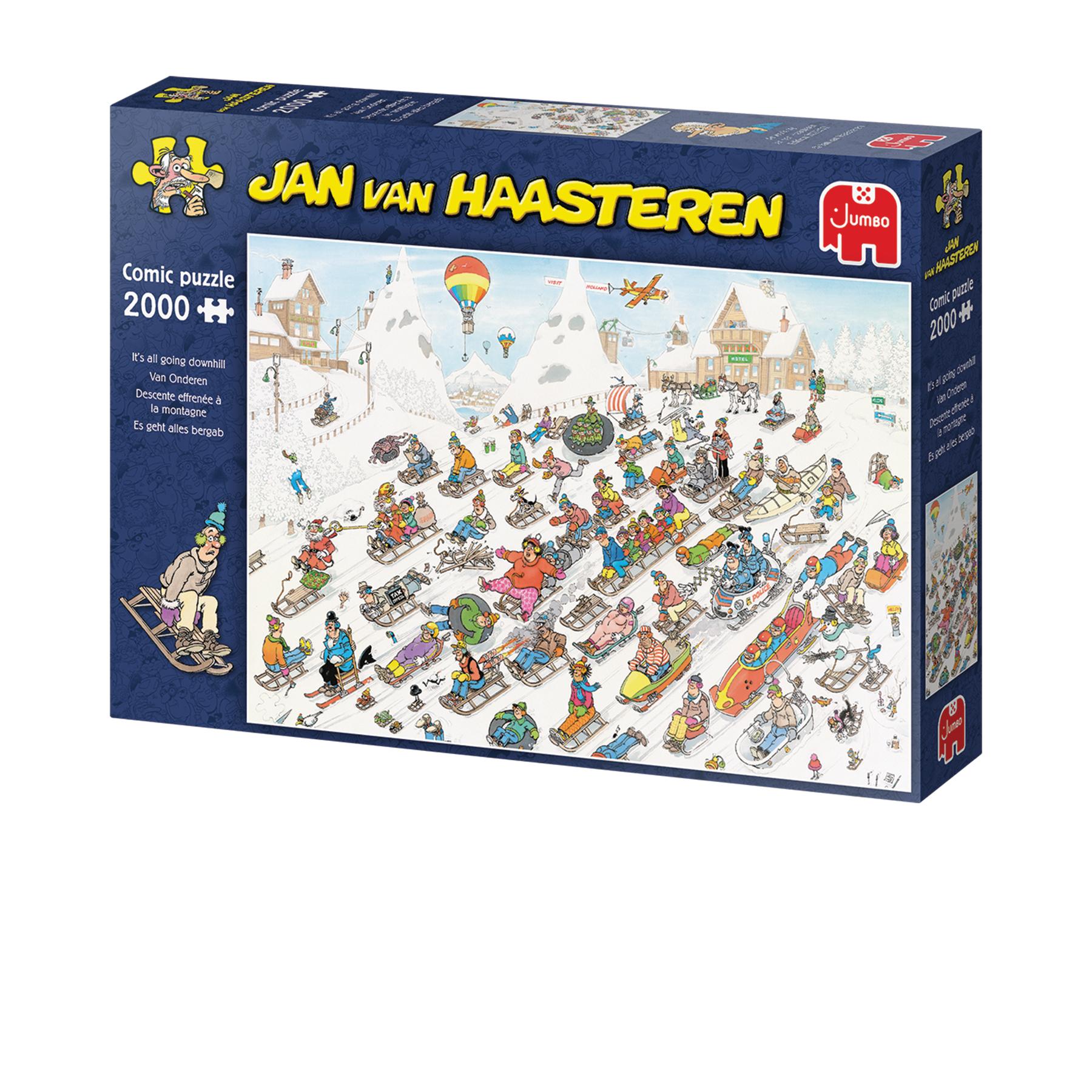 Jan van Haasteren It's all going downhill 1000 pieces