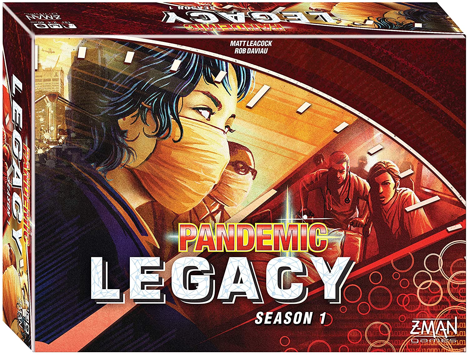 Pandemic Legacy Season Blue or Red - Schaak en Gowinkel het Paard - Spellen en Puzzels sinds 1987