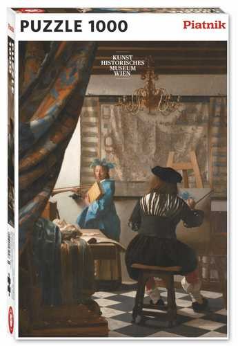 Piatnik puzzle Vermeer Schilderkunst 1000 pieces