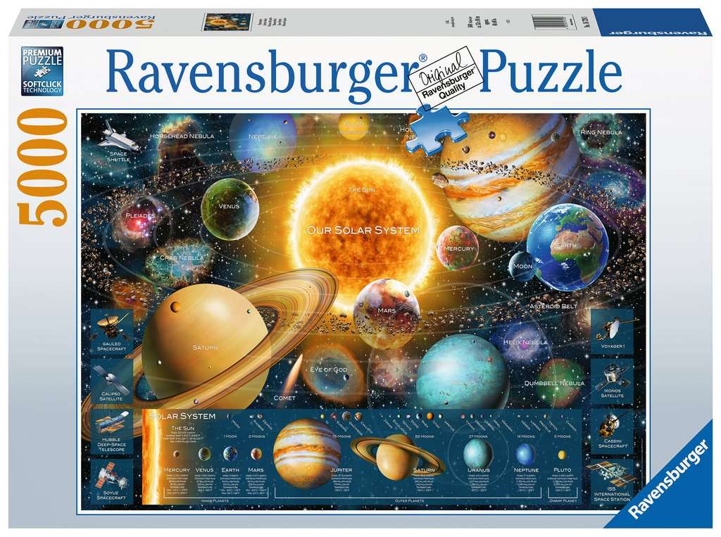Ravensburger planet system - 5000 pieces