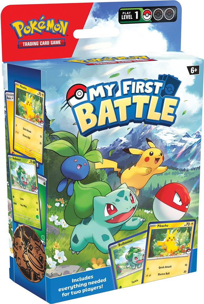 Pokemon trading card game - My first battle (Pikachu & Bulbasaur)