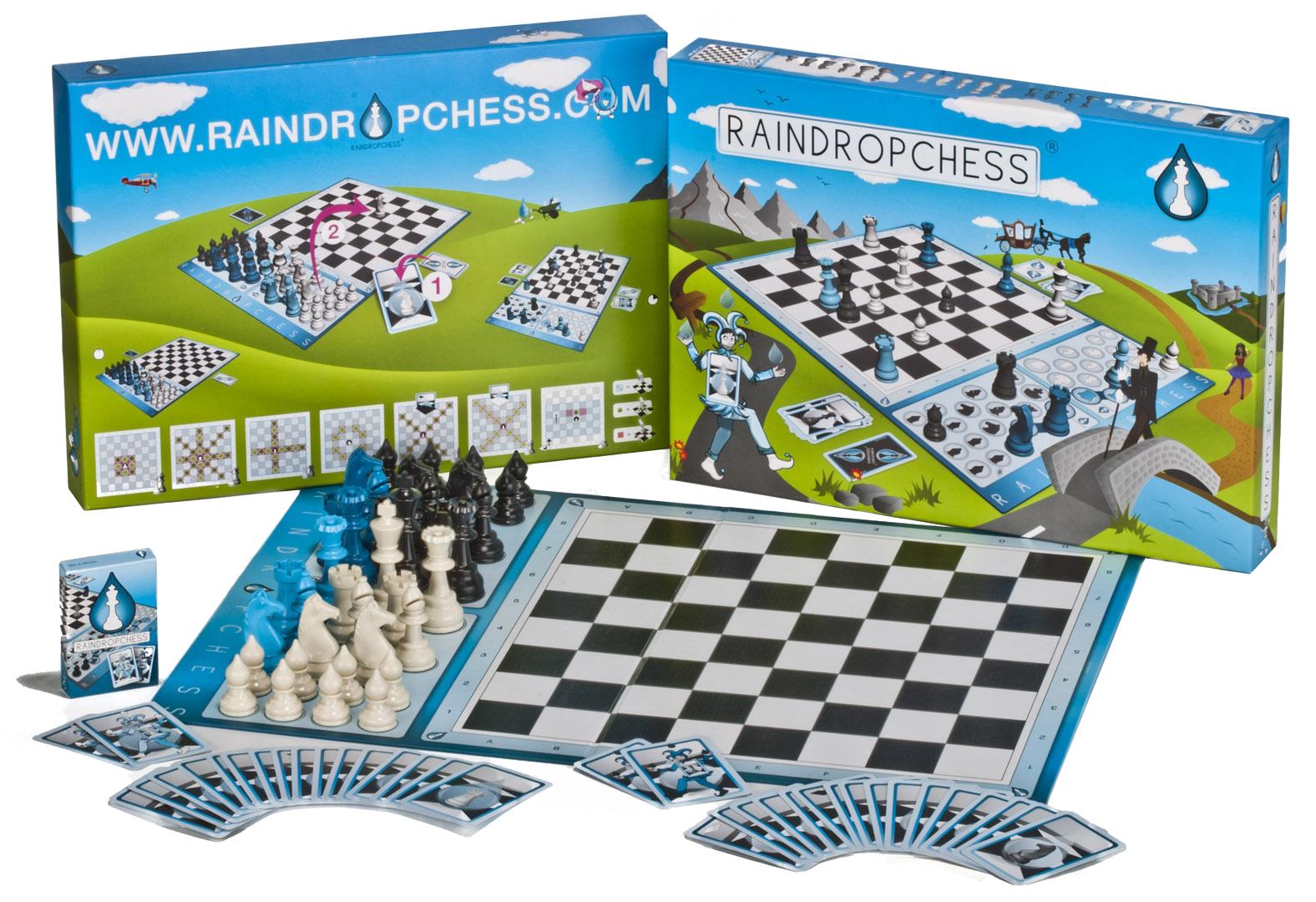 Raindrop chess luxe schaakspel