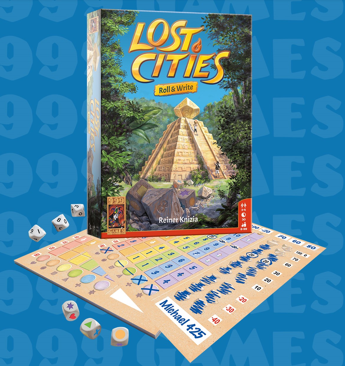 Lost Cities - Roll & Write