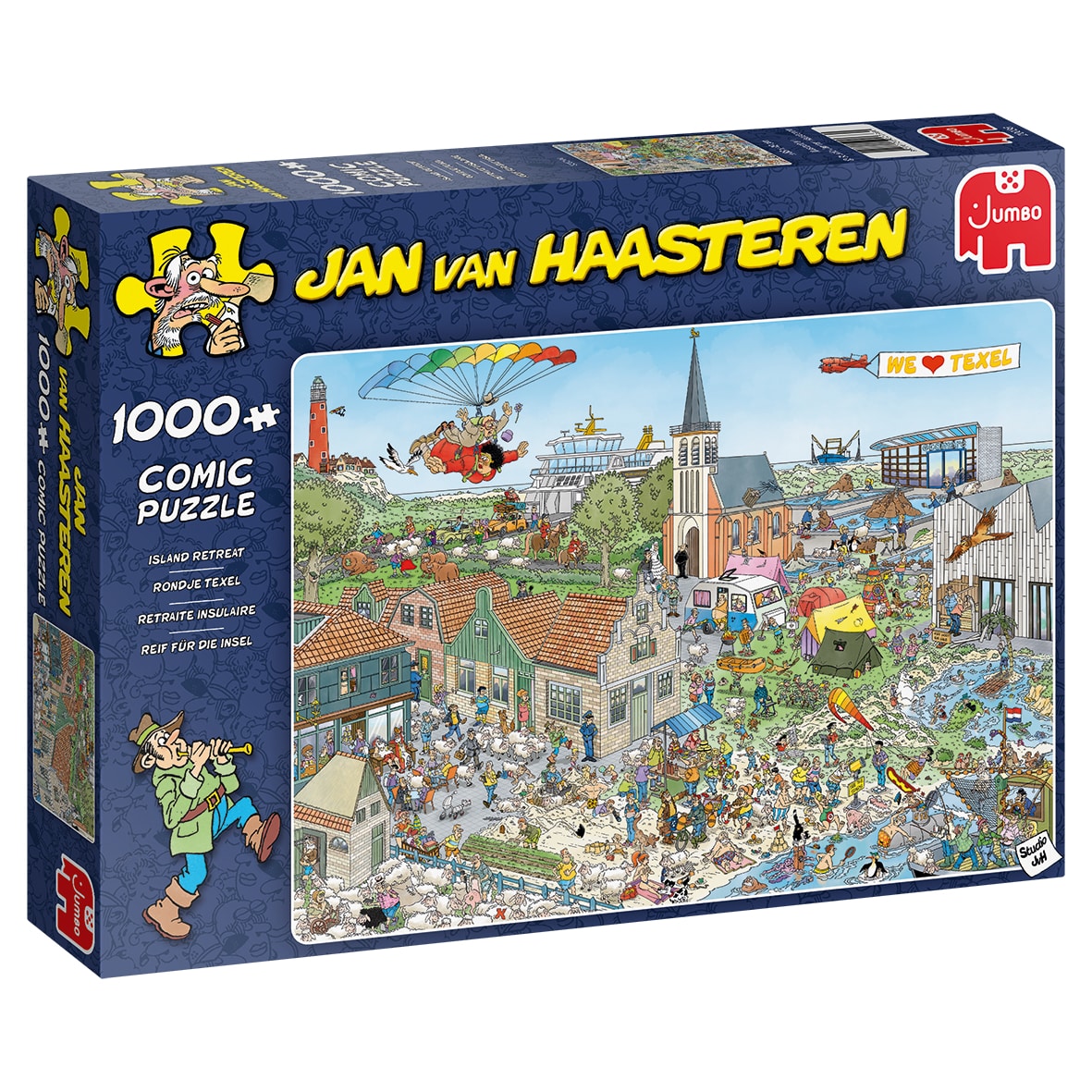 Jan van Haasteren Rondje Texel 1000 stukjes