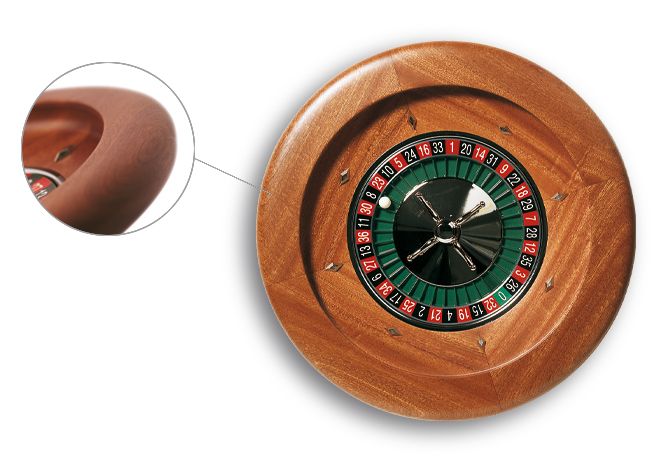 Roulette Montecarlo 50 cm bord - ronde rand