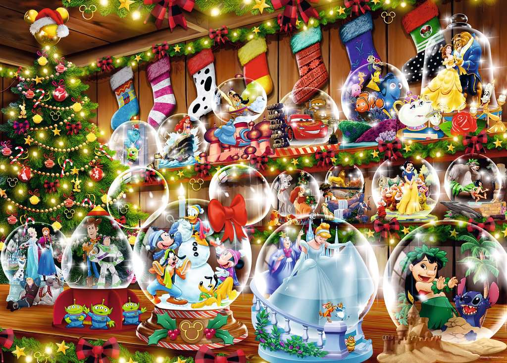 Ravensburger Disney - snow globes 1000 pieces