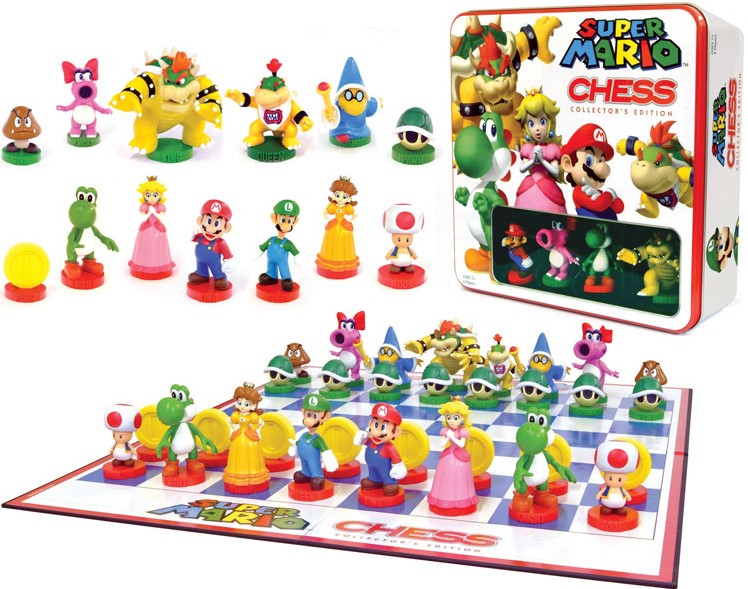 Super Mario schaakset - collector's edition