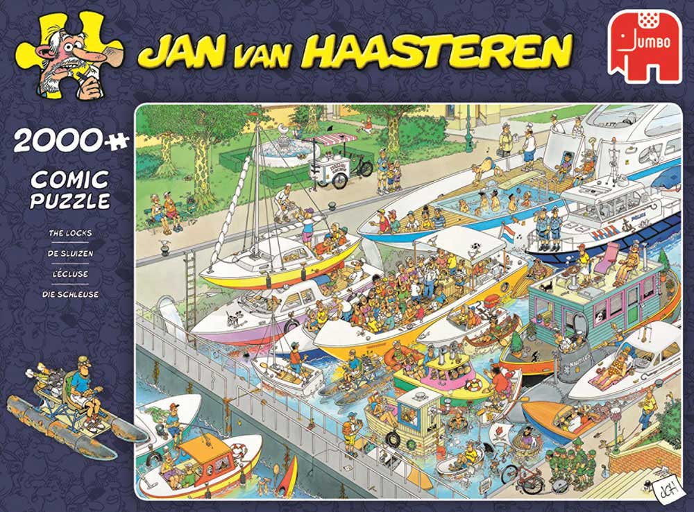 Jan van Haasteren de Sluizen 2000 stukjes