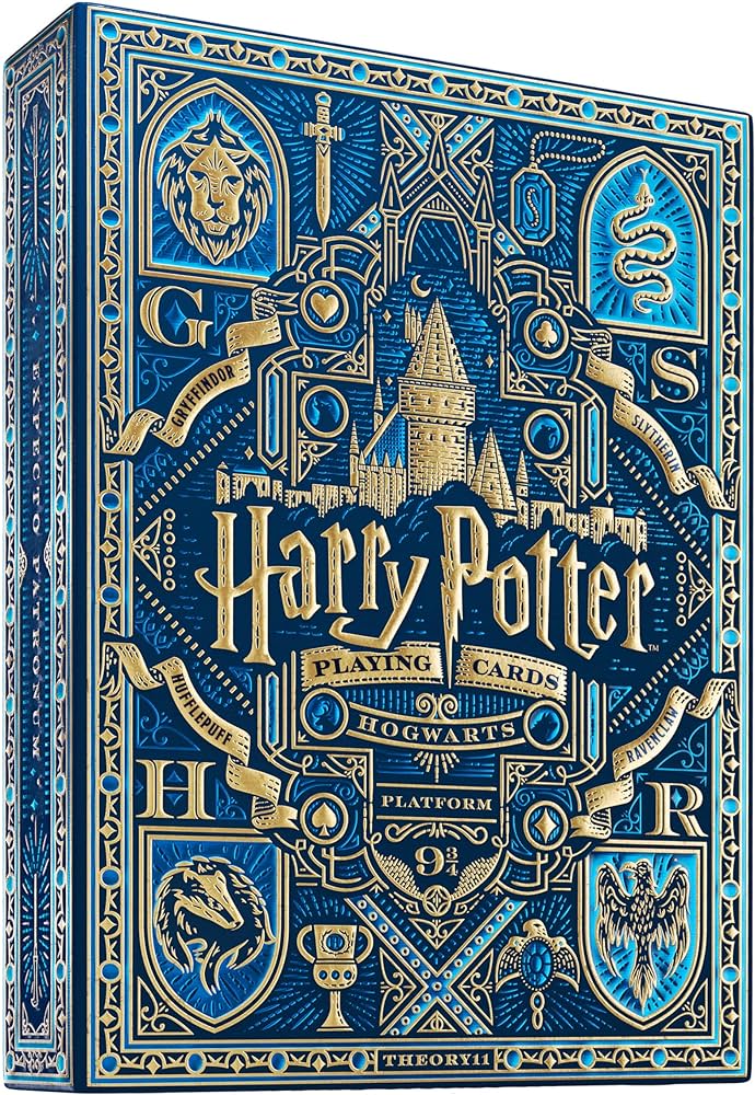 Theory 11 - Harry Potter Speelkaarten (Blauw)
