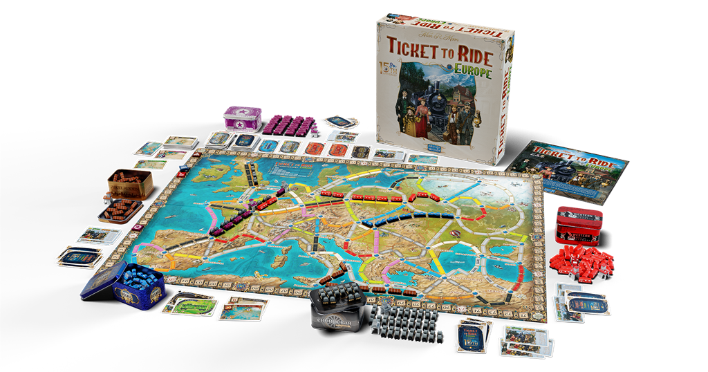 Ticket to Ride Europa 15th Anniversary Edition NL