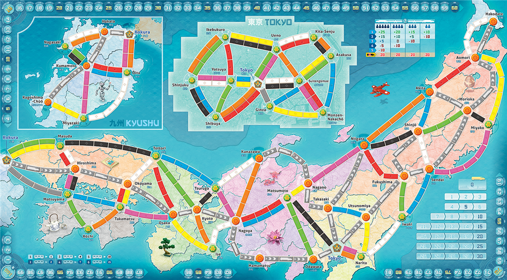 Ticket To Ride: Map Collection Volume 7 Japan / Italy