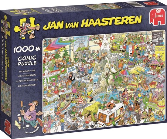 Jan van Haasteren de Vakantiebeurs 1000 stukjes