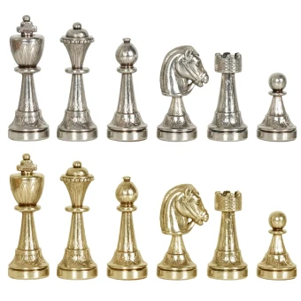 Metal Staunton Chesspieces