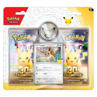 Pokémon 30th Celebration - 2-Booster Blister Eevee
