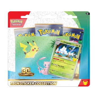 Pokémon 30th Celebration - Tech Sticker Collection