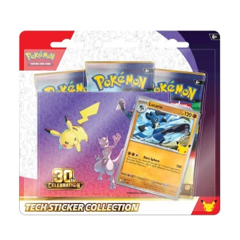 Pokémon 30th Celebration - Tech Sticker Collection
