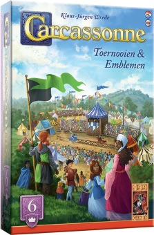Carcassonne uitbreiding: Toernooien en Emblemen