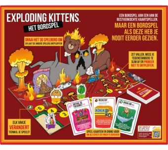 Exploding kittens - Het Bordspel