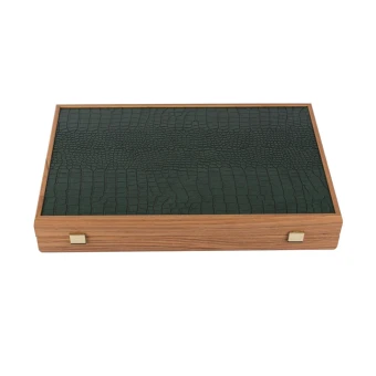Backgammon Manopoulos - Crocodile Tote Leatherette