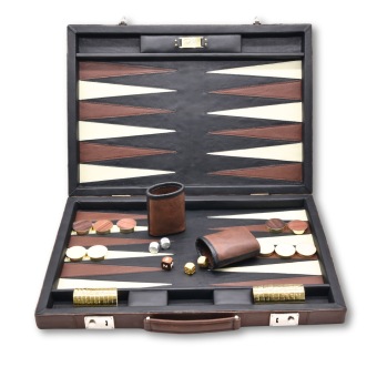 Patricia Bos - Luxury brown leather - Tournament Size