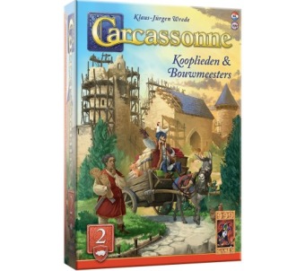 Carcassonne uitbreiding 2: Kooplieden & Bouwmeesters