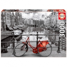 images/productimages/small/educa-educa-16018-rode-fiets-in-amsterdam-zwart-wit-puzzel-3000-stuks.jpg