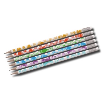Schaakpotloden (set van 6)